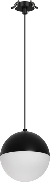Изображение товара Потолочный светильник Arlight SP-EMISFERO-HANG-BUILT-R150-11W Day4000 BK 170deg / 056591