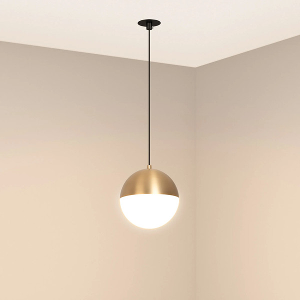 Изображение товара Потолочный светильник Arlight SP-EMISFERO-HANG-BUILT-R150-11W Warm3000 GD 170deg / 056592