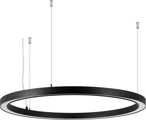 Изображение товара Потолочный светильник Arlight SP-CIRCLE-HANG-O3535-D1200-75W Warm3000 RAL9005 120deg / 049372