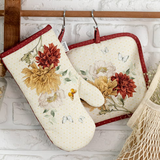 Изображение товара Набор прихваток Listelle Цветочная симфония 7178201/203