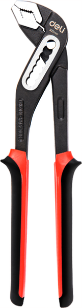 Изображение товара Клещи переставные Deli EDL2612Z (черный/красный)