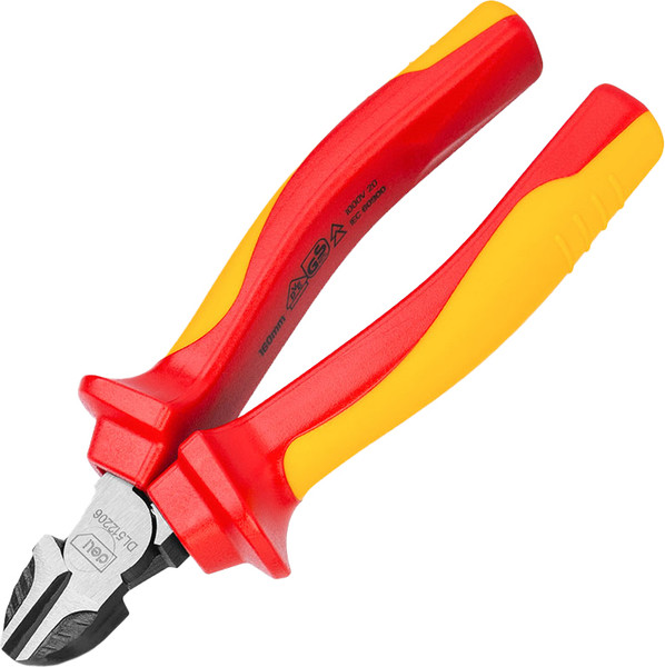 Изображение товара Бокорезы Deli Диэлектрические YS EDL512206 (160мм, красный/желтый)