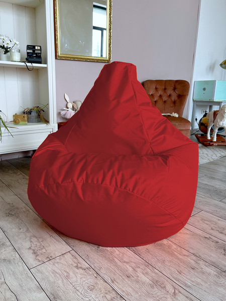 Изображение товара Бескаркасное кресло Flagman Груша Макси XXL Street Г2.12-26 (красный)