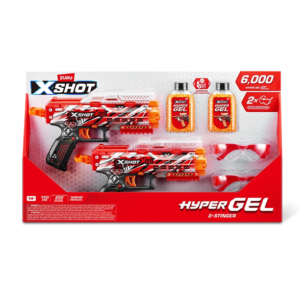 Изображение товара Набор игрушечного оружия Zuru X-Shot Hyper Gel Pistol / 44151