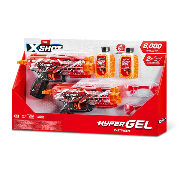Изображение товара Набор игрушечного оружия Zuru X-Shot Hyper Gel Pistol / 44151