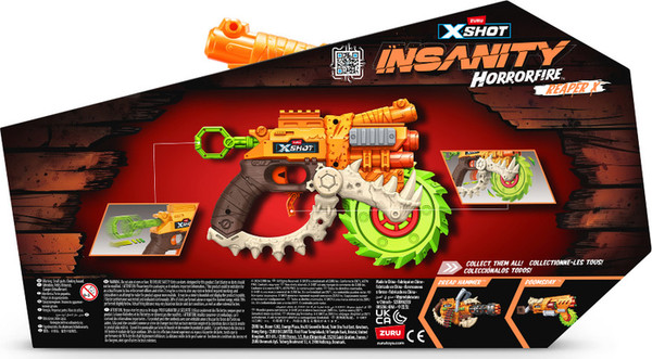 Изображение товара Бластер игрушечный Zuru X-Shot Insanity Reaper-X / 44152