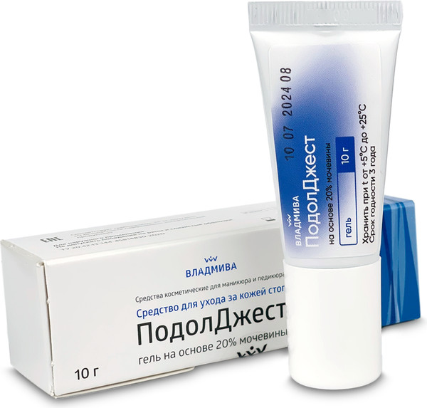 Изображение товара Гель для ног ВладМиВа ПодолДжест 20% мочевины (10г)