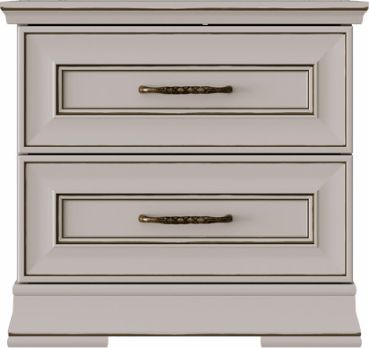 Изображение товара Прикроватная тумба Black Red White Florencia KOM2S (персидский жемчуг)