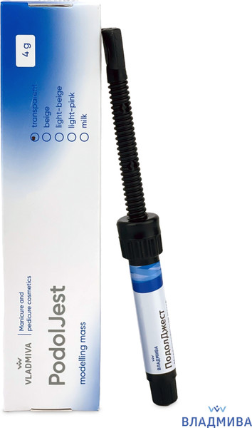 Изображение товара Моделирующий гель для ногтей ВладМиВа ПодолДжест (4г, прозрачный)