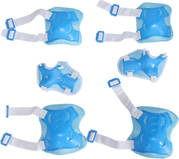 Изображение товара Комплект защиты Twenty ONE Шлем + наколенники (синий)