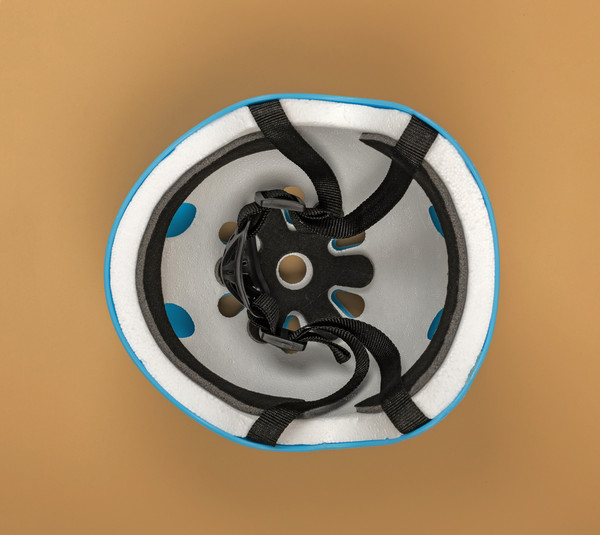 Изображение товара Комплект защиты Twenty ONE Шлем + наколенники (синий)