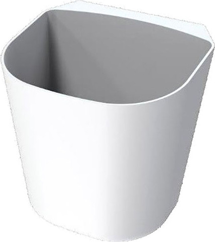 Изображение товара Полка для ванной Berossi Krita малая / АС 64501000 (снежно-белый)