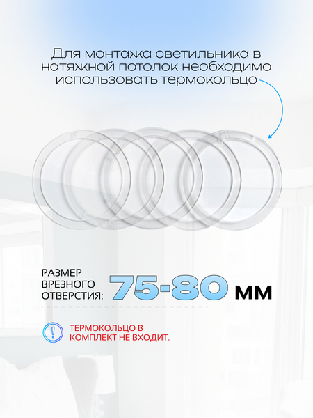 Изображение товара Точечный светильник Truenergy 10080