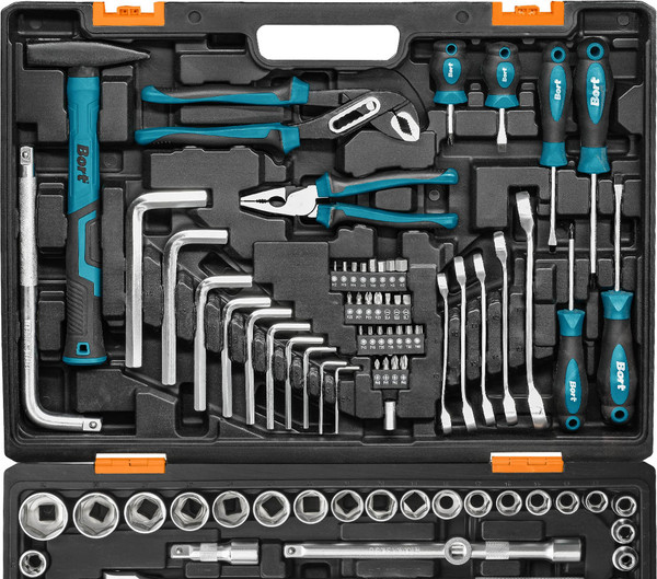 Изображение товара Универсальный набор инструментов Bort BTK-142U (93418705)