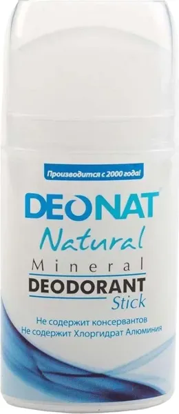 Изображение товара Дезодорант-кристалл DeoNat чистый (100г)