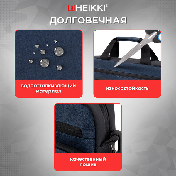 Изображение товара Сумка для ноутбука Heikki Forward 272612 (темно-синий)