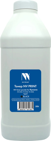 Изображение товара Тонер для принтера NV Print NV-Kyo5220-Type2-500gBk
