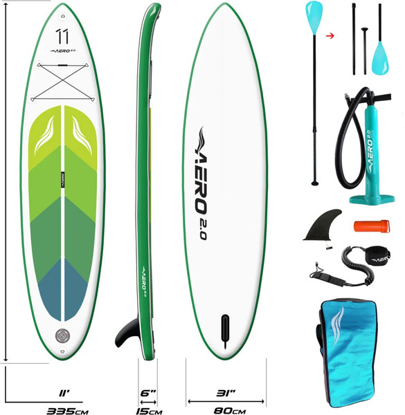 Изображение товара SUP-борд AERO Blue Ocean 11 (синий океан)