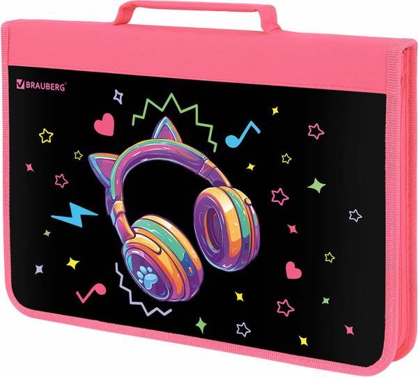 Изображение товара Папка для труда Brauberg Headphones / 273384