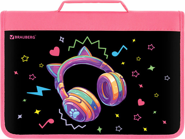 Изображение товара Папка для труда Brauberg Headphones / 273384
