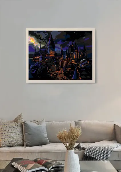Изображение товара Картина по номерам PaintLine Гарри Поттер. Замок Хогвартс / PL-00270
