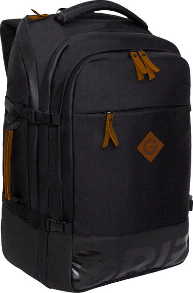 Изображение товара Рюкзак Grizzly RQ-500-1 (черный/коричневый)