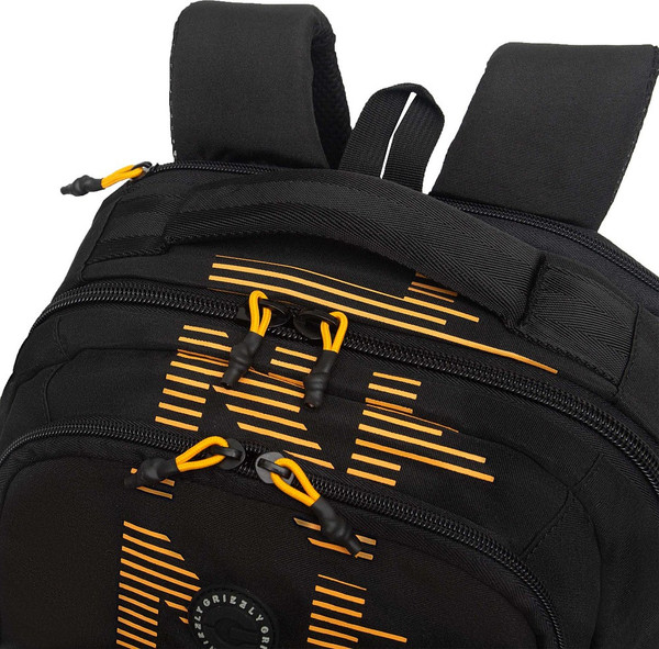 Изображение товара Рюкзак Grizzly RU-533-1 (черный/оранжевый)