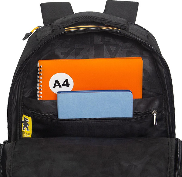 Изображение товара Рюкзак Grizzly RU-533-1 (черный/оранжевый)