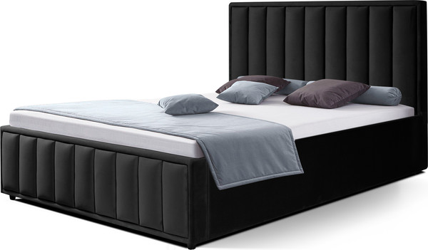 Изображение товара Двуспальная кровать ФорестДекоГрупп Стелла 2 140x200 без ПМ (Veluta Lux 34)