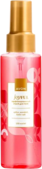 Изображение товара Спрей для тела Avon Joyful с ароматом арбуза, шалфея и бабл-чая (150мл)