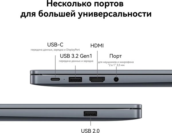 Изображение товара Ноутбук Huawei MateBook D 16 MCLG-X (53014CNC)
