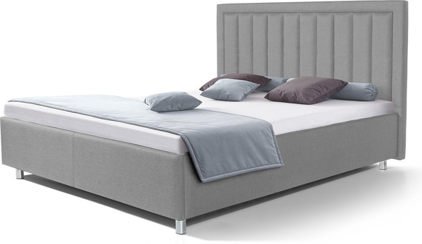 Изображение товара Двуспальная кровать ФорестДекоГрупп Марта 2 140x200 без ПМ (Veluta Lux 51)