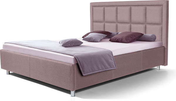 Изображение товара Двуспальная кровать ФорестДекоГрупп Марта 3 140x200 без ПМ (Veluta Lux 37)