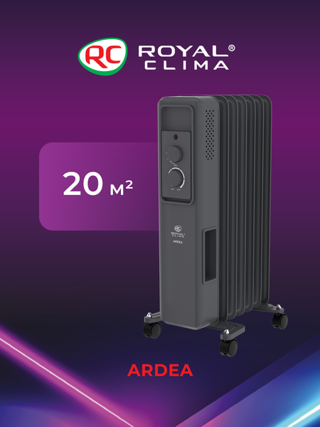 Изображение товара Масляный радиатор Royal Clima ROR-AR7-1500M