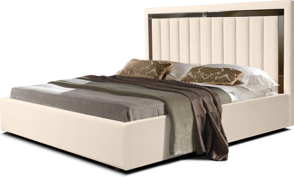 Изображение товара Двуспальная кровать ФорестДекоГрупп Софи 1 160x200 без ПМ (Veluta Lux 1)