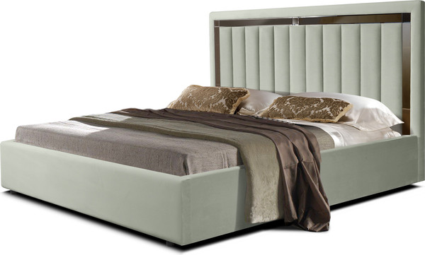 Изображение товара Двуспальная кровать ФорестДекоГрупп Софи 1 160x200 без ПМ (Veluta Lux 14)