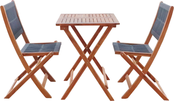 Изображение товара Комплект садовой мебели National Tree Company из акации / TP2090.0.2 (3 предмета)