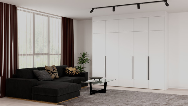 Изображение товара Шкаф Рэйгрупп Рэй S245-В12-1-EB В12-1 (дуб элисон/белый премиум)