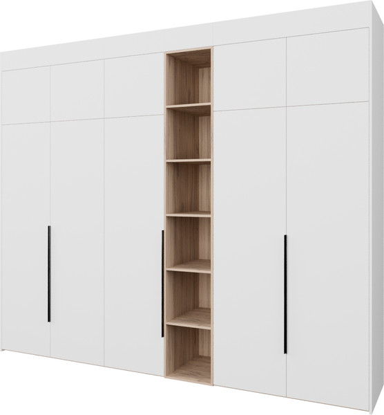 Изображение товара Шкаф Рэйгрупп Рэй S245-В14-2-EBЕ В14-2 (дуб элисон/белый премиум)