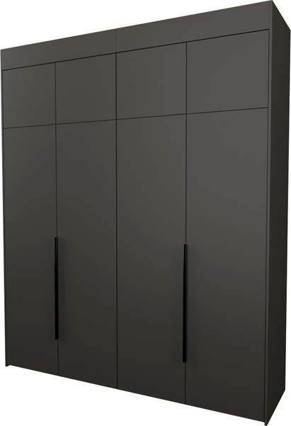 Изображение товара Шкаф Рэйгрупп Рэй S245-В9-1-WK В9-1 (дуб веллингтон/кобальт)