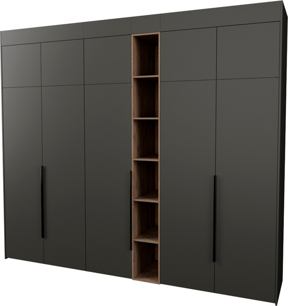 Изображение товара Шкаф Рэйгрупп Рэй S245-В13-2-WKW В13-2 (дуб веллингтон/кобальт)