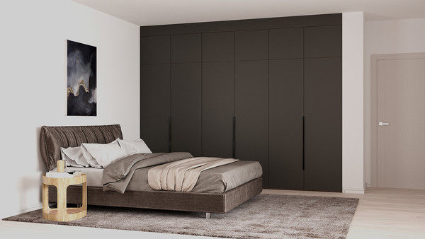 Изображение товара Шкаф Рэйгрупп Рэй S245-В15-2-WK В15-2 (дуб веллингтон/кобальт)