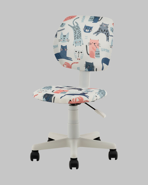 Изображение товара Кресло детское Stool Group Лоло (белый 5256D-W Cats)