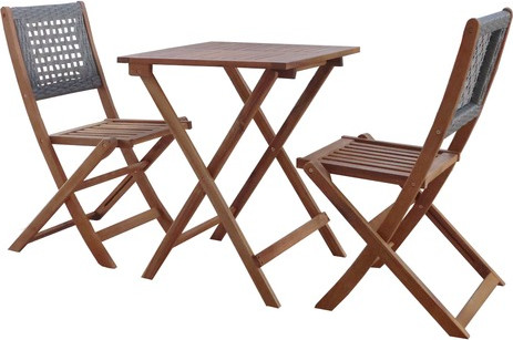 Изображение товара Комплект складной мебели National Tree Company из акации / TP2102.0.3 (3 предмета)