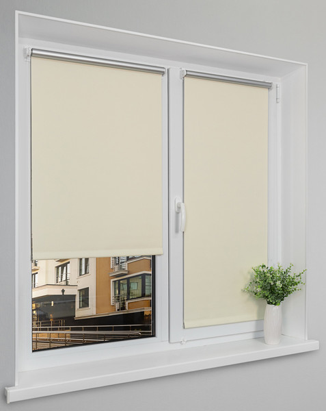 Изображение товара Рулонная штора Lm Decor Симпл Блэкаут LM 68-03 110x160 (желтый)