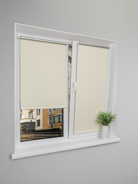 Изображение товара Рулонная штора Lm Decor Симпл Блэкаут LM 68-03 48x160 (желтый)