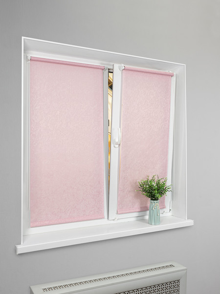 Изображение товара Рулонная штора Lm Decor Жаккард LM 66-08 38x160 (розовый)