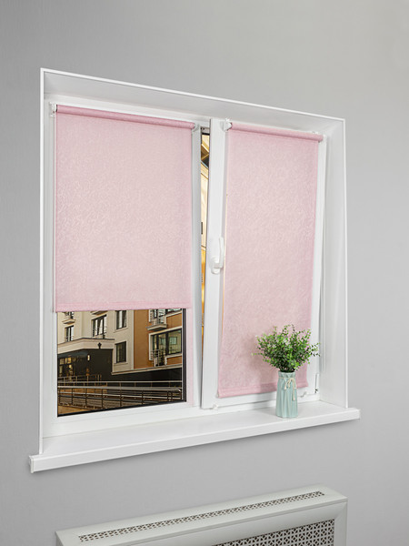 Изображение товара Рулонная штора Lm Decor Жаккард LM 66-08 38x160 (розовый)