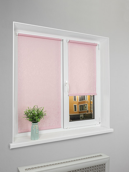 Изображение товара Рулонная штора Lm Decor Жаккард LM 66-08 38x160 (розовый)