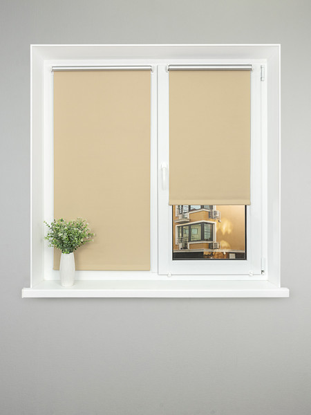 Изображение товара Рулонная штора Lm Decor Симпл Блэкаут LM 68-05 110x160 (бежевый)